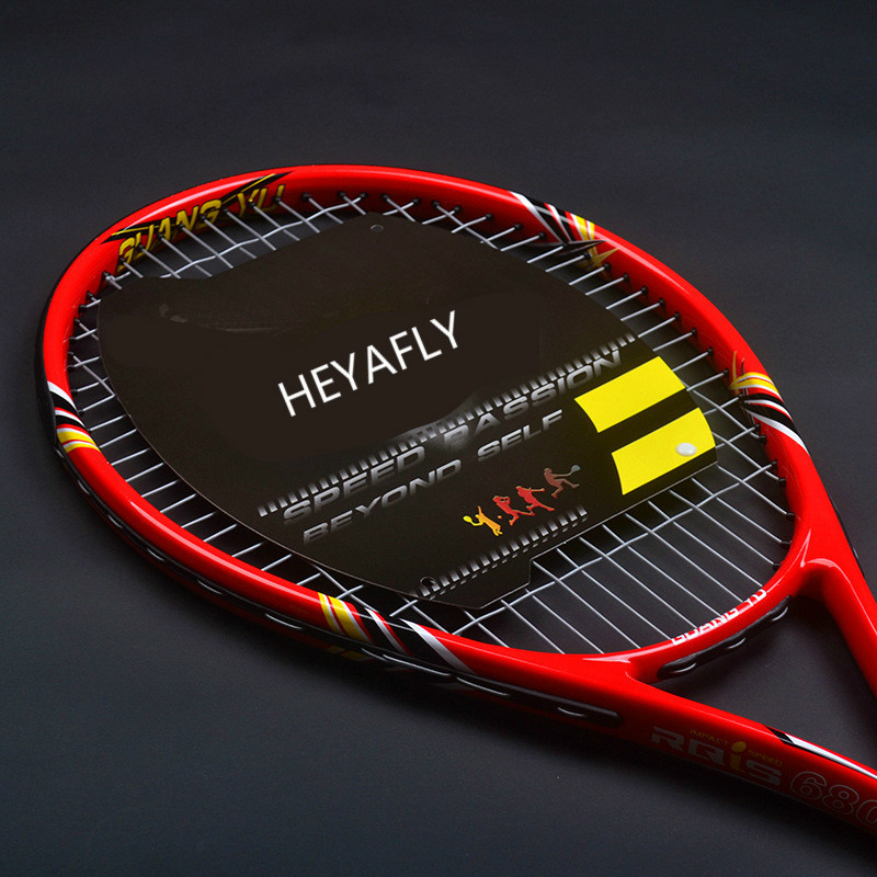 Amateur high grade tennis racket with carbon net racket racquet Gifts 1 racket bags and 2 shock absorbers men and women racket