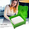 New Tofu Press Tofu Drainer 3-Layer Tofu Press Built-in Drainage Water Removing Tool Dishwasher Safe Kitchen Cooking Tools Set