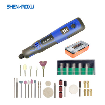 Cordless Mini Drill Engraving-Pen Dremel-Tools Accessoraies-Set Adjustable Grinding 3.6V With Multifunction Home Diy
