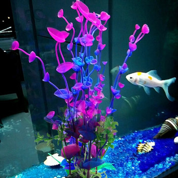 1 Pcs Fish Tank Large Aquatic Aquarium Plant Creature Decoration Decorative Aquarium Decor High Quality