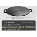 28/30/32/34/37cm Thick Cast Iron Pan Pancake Pan Uncoated Non-stick Pots and Pans Healthy Pig Iron Frying Pan Household Skillet