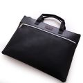 Business custom A4 zipper Men Briefcase Document Bags High capacity Portable File folder/a case for documents /filing