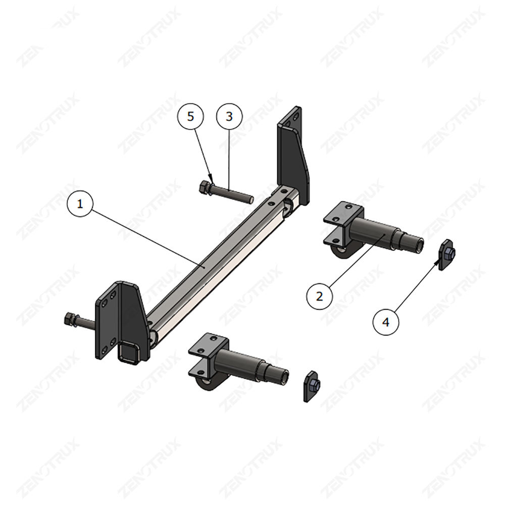 Deer Guard Bracket Fit 1