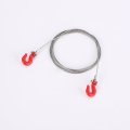 T-power 1/10 Metal Trailer Hook Tow Chain Shackle Wire for Axial SCX10 TF2Crawler RC Car Model Spare Parts Accessories