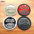 1pcs 3D metal Emblem Trail Rated Badge Truck Parts 4 Colors For Jeep Wrangler Patriot 4x4 car styling Car Stickers Accessories