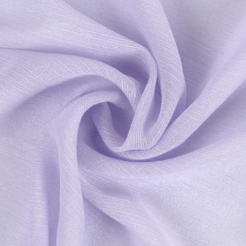 150*50cm light purple metallic crepe chiffon silk fabric light soft breathable DIY fabric Silver Silk Crepe Fabric Chiffon cloth