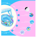 New Cute Printing Baby Swim Ring Inflatable Toddler Float Kid Swimming Pool Water Seat Dinosaur Canoe High-grade Inflatable Seat