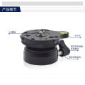 DY-60N Aluminum Alloy Tripod Leveling Base Panorama Photography Ball Head with 1/4" screw Bubble Level for Canon