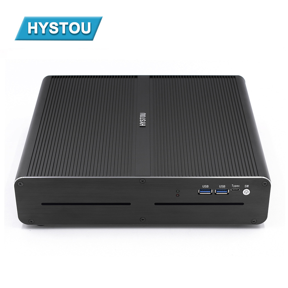 Hystou Gaming Mini PC Intel Core i7 7920HQ N.VIDIA GeForce GTX1650 4gb 2*DDR4 Game Computer Desktop Windows 10 4K HDMI DP DVI