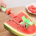 New Windmill Plastic Slicer with Watermelon Knife Form Used in Stainless Steel Tool of Watermelon Power-saving Cutting Machine