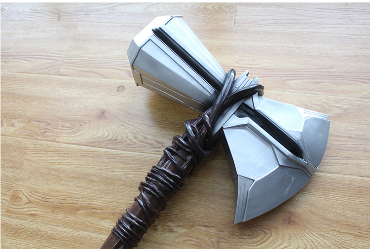 [Metal made] 105cm 1:1 scale Thor 1/2 Stormbreaker Tomahawk Hammer GK model toy adult cosplay costume party gift