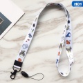 Fashion Neck Strap pop Cartoon Lanyards for keys ID Card Gym Mobile Phone Straps USB badge holder DIY Hang Rope