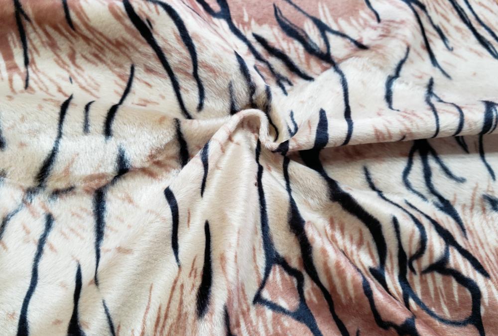 Upholstery Printed Velvet Fabric B