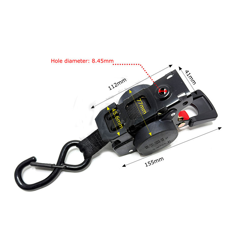 Retractable Rachet Tie Down Strap4
