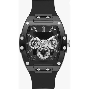 GW0203G3 Men Chronograph Inspired Quartz Watch, Stainless Steel Bracelet Grey Dial Urban Fashion Wristwatch OEM Wholesale
