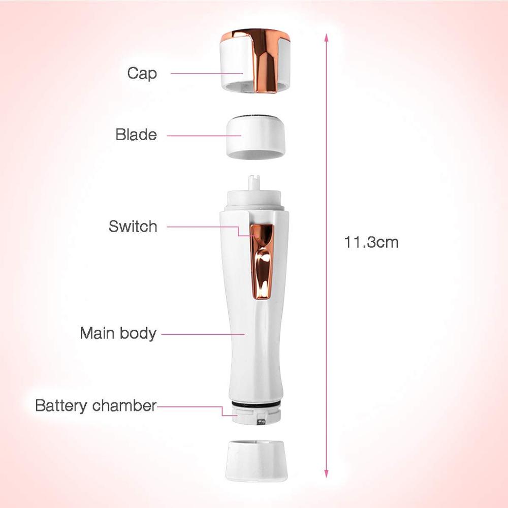 Woman Face Eyebrow Epilator Pocket Pen Epilator Hair Remover Machine Trimmer Depilation Razor For Hair Facial Epilator