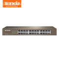 Tenda TEF1024D 24 Port 10/100M Fast Enternet Network Switch, 4.8Gbps, Auto MDI/MDI-X, Half/Full Duplex, 6KV Lightning Protection