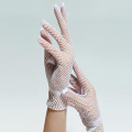 Women Summer Uv-proof Driving Gloves Mesh Fishnet Gloves Nylon Mesh Solid Thin Summer Women Gloves Mitten Glovess Ladies Luvas