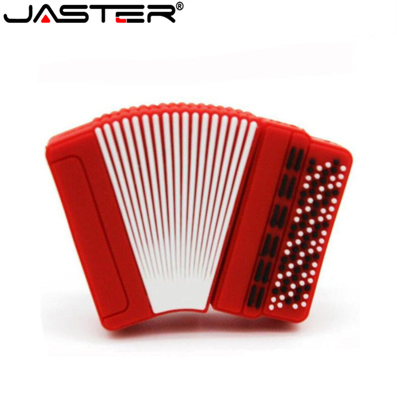 JASTER accordion usb flash drive pendrive pen drive 4gb 8gb 16gb 32gb 64GB pendrives music Bandoneon memory stick usb creativo