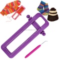DIY Knitting Machine Socks Leg Warmers Weaver Crochet Ring Yarn Needle Knit Tools Adjustable Sock Loom Kit Household Tools