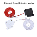 3D Printer Parts Filament Break Detection Module 1.75MM Filament Detecting Module Extruder Cable 1M Run-out Material Sensor CR10