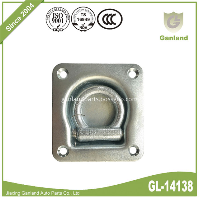 Cargo Recessed Lashing Ring With 4 Countersunk Holes
