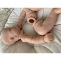 NPK 24inch DIY toy Popular reborn doll kit Maddie very soft lifelike real touch fresh color unpainted doll parts