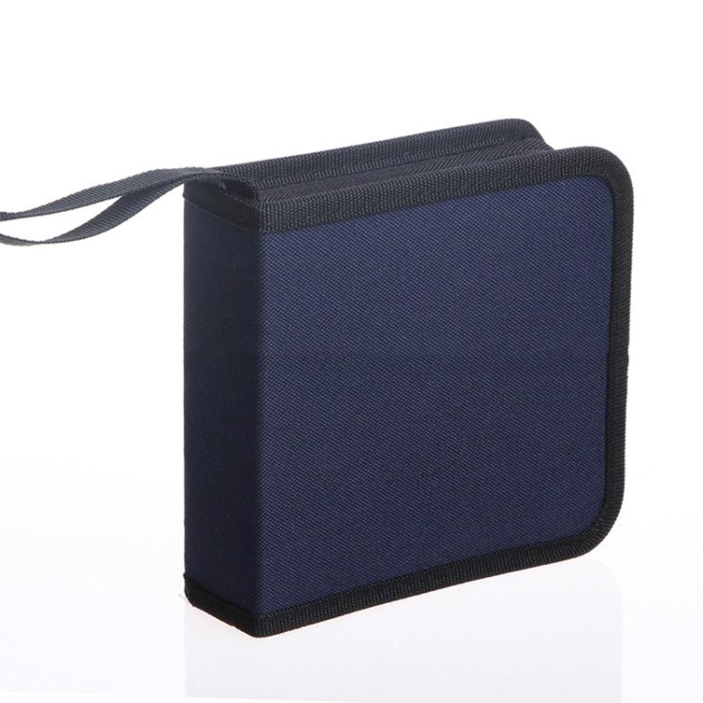 Album Holder Box Cover Carrying Organizer CD Bags Accessories 40 Pieces High-grade Oxford Bag Car CD Case Storage Bag r57