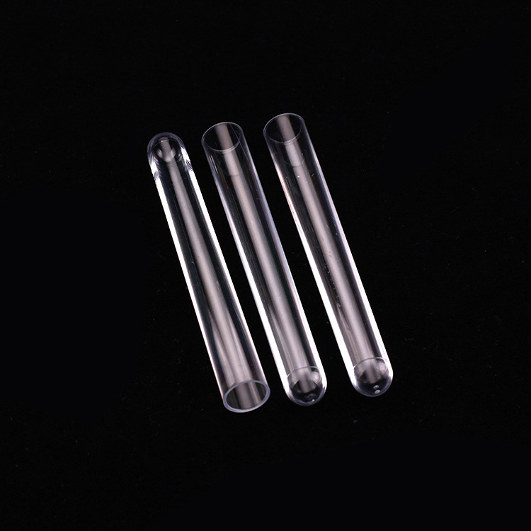 10pcs Laboratory Test Tube 25x200mm Transparent Glass Test Tubes Set with Cork Stopper Caps