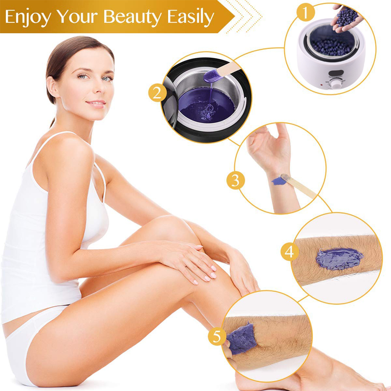 Wax Heater Hair Removal Machine Waxing Kit 500cc Wax Warmer Melter Machine Epilator Depilation Calentador de cera chauffe cire