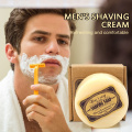 Shaving Cream Men's Mustache Shaving Soap Facial Care Goat Milk Beard Shaving Cream Beard Removal Shaving Cream 100g TSLM1
