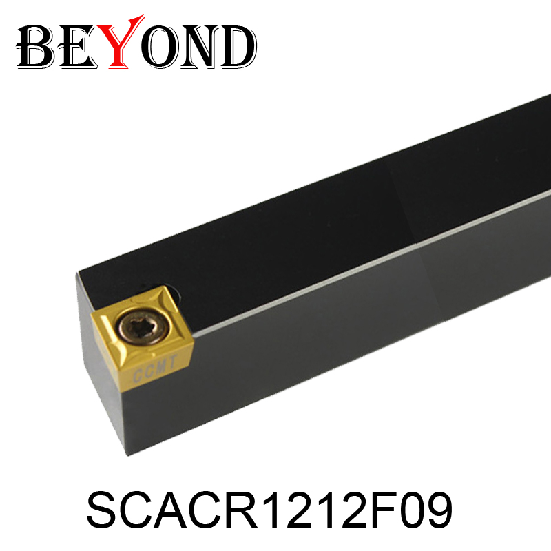 12mm External Lathe Turning Tool Holder Set SCACR Boring Bar SCACR1212F09 Korloy CCMT Tungsten Carbide Insert CCMT09T304 OYYU