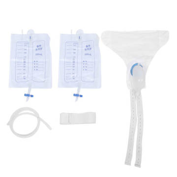 Washable Wearable Urinal Urine Bag Reusable Pee Holder Collector Urinary Incontinence Men Elderly Adult Diaper