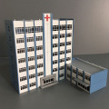 25 X 16 X 2cm 1:150 N Scale Sand Table Decoration DIY Assembly Model Hospital Building Ho Scale Miniatures Landscape