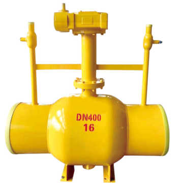 304 stainless steel fully welded pipeline ball valve