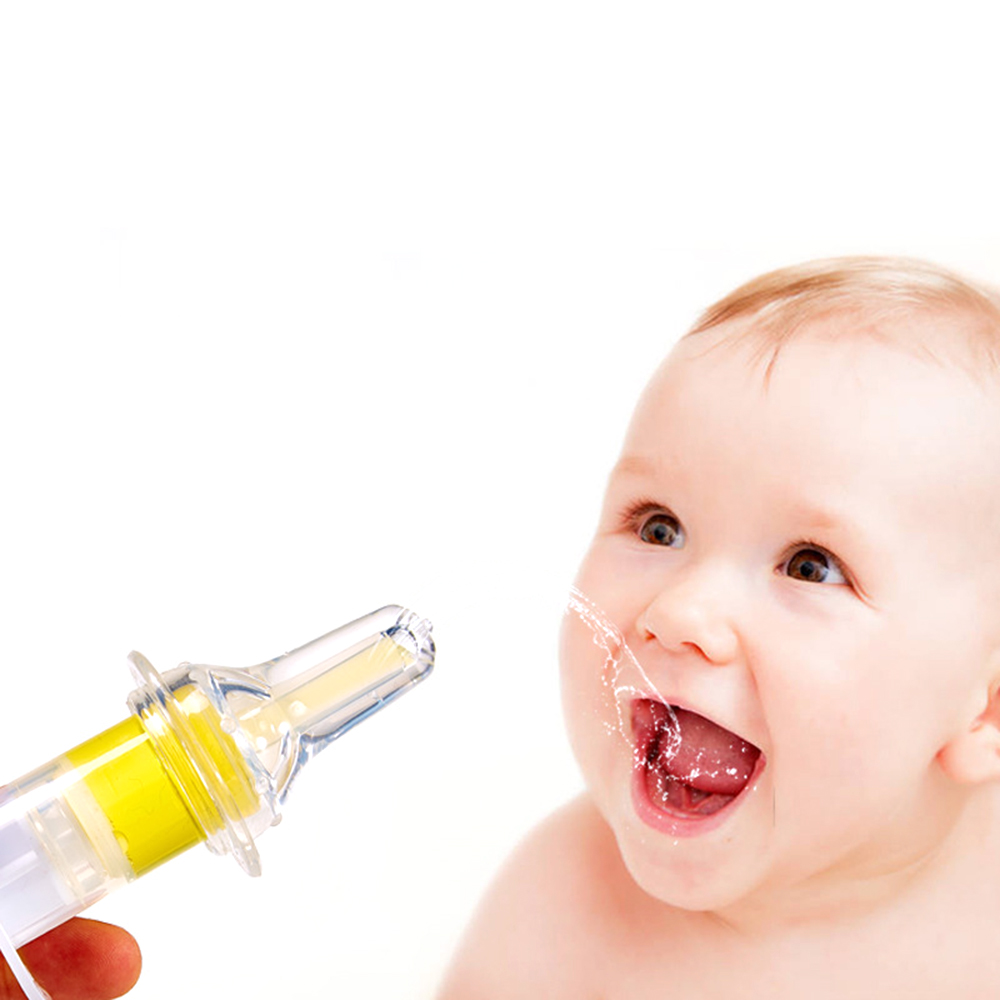 New Feeding Utensils Needle Feeder Squeeze Medicine Dropper Dispenser Pacifier Baby kids smart medicine dispenser multi-colors
