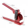 1pc 3 In 1 90 6mm / 8mm / 10mm Pipe Tube Bender / Copper Tube / Air Conditioning Tube Manual Elbow Tool