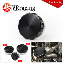 FREE SHIPPING - 2.5"/63.5mm 2"/50.8mm 1" 25.4mm Aluminum Alloy Weld Billet On Filler Neck And Cap Oil Fuel Water Tank Black