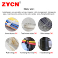Self-Locking Nylon Cable Ties Set Width 1.9 x60/80/100/120/150mm AssortedBlack Plastic Zip Loop Wire Wrap 2.5*250 4*300 500pcs