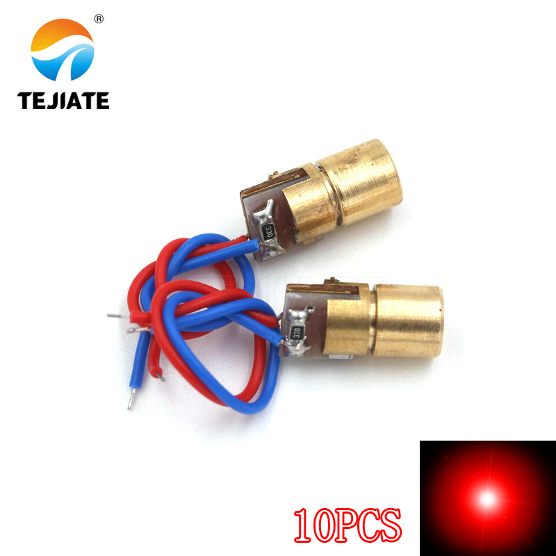 laser diode laser head 5mW 650nm red dot/line /cross laser tube infrared laser sensor module adjustable focal length 3V/5V