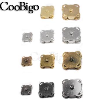 10set 10mm 15mm 18mm 4 Color Metal Magnetic Snap Fasteners Clasps Buttons Handbag Purse Wallet Craftories 10mm 15mm 18mm 4 Color