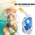 Full Face Scuba Snorkeling Face Mask Underwater Respirator Goggles Swimming Training Diving Care Equipment for Kids Adult