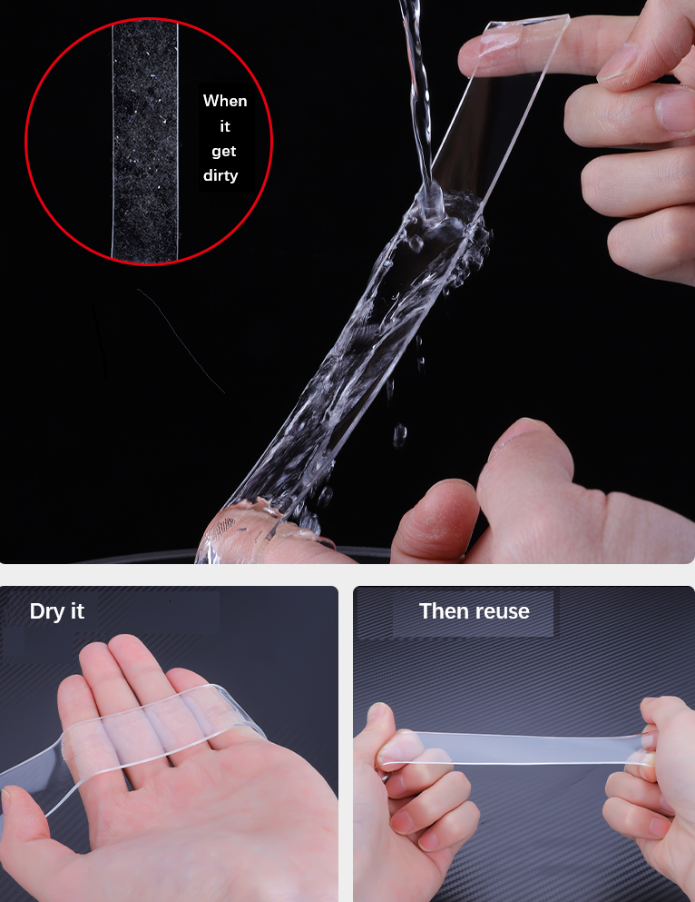 Transparent Grip Nano Tape