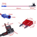 5Pcs Mini ATM Fuse Adapter tap Dual Circuit Adapter Holder For Car Auto Truck