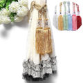 1 Pair Tiebacks Holdback Home Windows Curtain Tie Backs Decoration Crystal Rope Curtain Tiebacks Tie Backs Ball Beaded Tassel