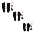 1Pairs Electric Insoles USB Heated Shoes Rechargeable Cutter Warm Keep Boots Powered Home Office Heaters