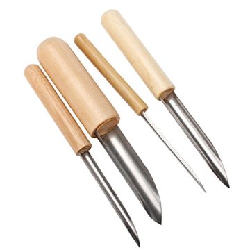 Round Hole Cutters Pottery Clay Ceramic Tools For Drilling & Sculpture Pack Of 4 piece