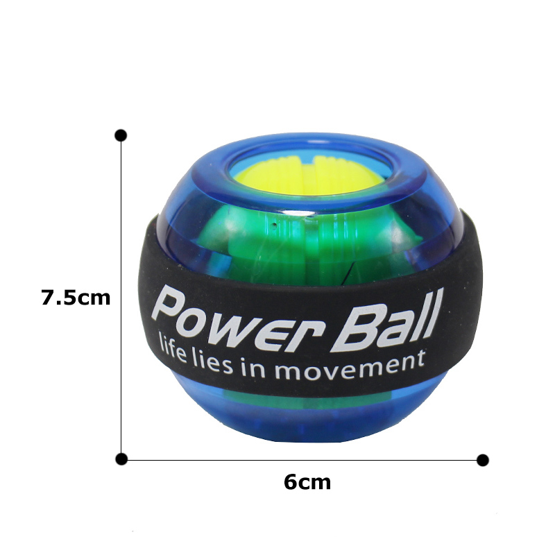 Gyroscope Powerball LED Gyro Power Wrist Ball Arm Muscle Workout Force Strength Energy Trainer Home Gym Sports Fitness Equipment