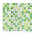 10*10 Inch Mosaic Wall Sticker Peel and Sticker Vinyl Waterproof Self Adhesive Tiles