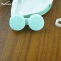 Cute Cartoon Lips Lens Case with Stick Mirror Set Contact Lens Partner Container Storage Holder
